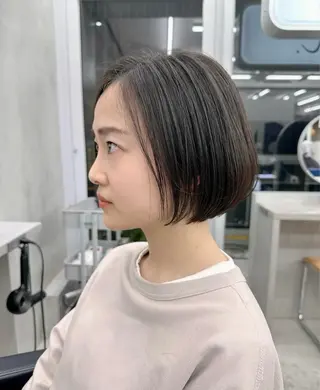 ショート 艶感カラー💫 りょお🫧のヘアスタイル