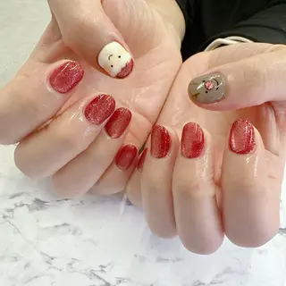 ネイル I_p4ce 🍊あい🍊のネイルデザイン