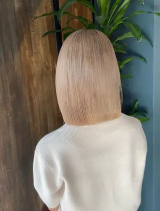 ミディアム 広島No.1美髪矯正 髪質改善/河村総一郎のヘアスタイル