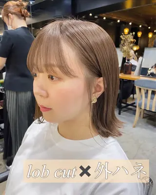 カラー 透明感カラー🌿 グレージュ🐺陽介のヘアスタイル