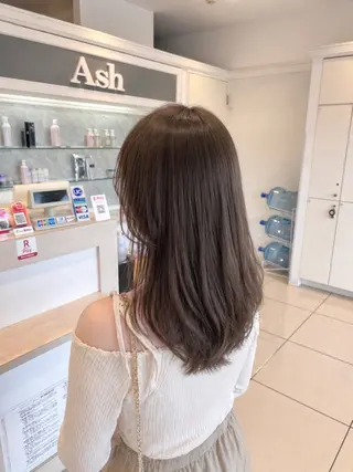セミロング 金子 直樹のヘアスタイル