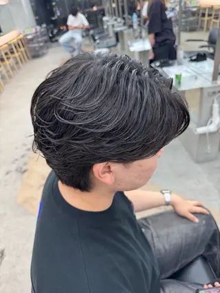 パーマ メンズ ☀️メンズパーマ☀️ /栄/濵﨑新成のヘアスタイル