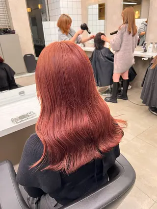 セミロング カラー 💖札幌カラー 指名No.1💖玲奈のヘアスタイル