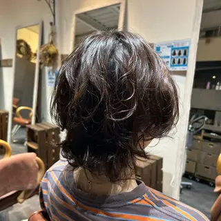 ショート パーマ 尾形 真里のヘアスタイル