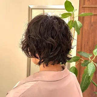 パーマ 髙橋 采来のヘアスタイル
