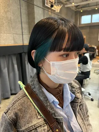 ショート カラー ヘアアレンジ 押切 響 のヘアスタイル