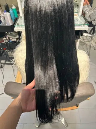 ロング 韓国ヘア ‎⟡.·KANA🐥のヘアスタイル