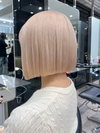 ショート ボブカット 💎坪谷のヘアスタイル