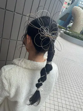 ヘアアレンジ FRAME ASUKAのヘアスタイル