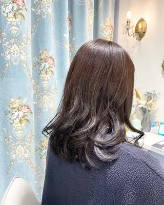 ミディアム カラー MASUMI／ 川西能勢口LUMIAのヘアスタイル