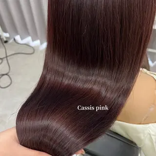 ロング カラー 柔らかオリーブ🌿 HIMARI🌻のヘアスタイル