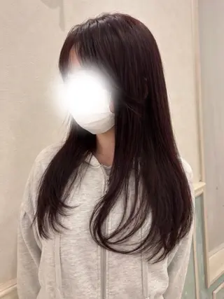 ロング カラー 艶感暖色カラー🥀/ レイヤー / れいかのヘアスタイル