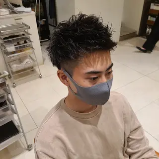 ショート メンズ 中井 啓悟のヘアスタイル