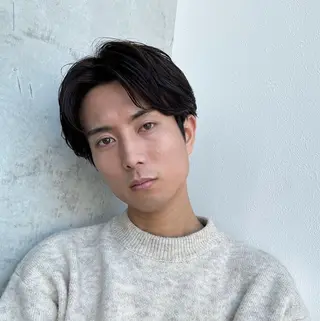 メンズ ブリーチなし 暖色カラー/井上あいのヘアスタイル