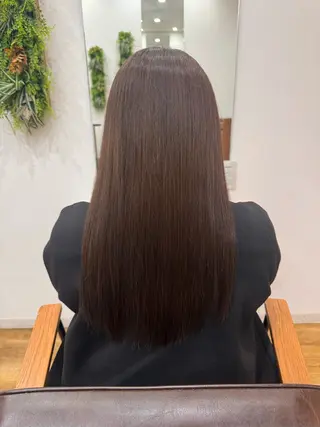 ロング kyoka 髪質改善/縮毛矯正のヘアスタイル