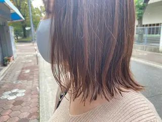 ミディアム カラー CARICIA🌱 masaeのヘアスタイル