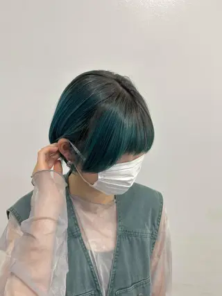 ショート MiRI💜地毛級 エクステ✖似合わせ技のヘアスタイル