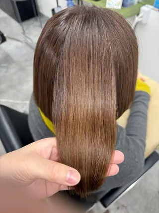 ミディアム 髪質改善メニュー 長井 美佐子のヘアスタイル