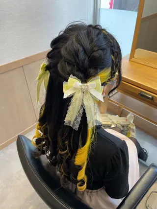 ロング ヘアアレンジ miho 🌼🌼🌼のヘアスタイル