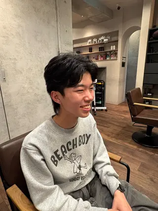 メンズ 吉田 一歩のヘアスタイル