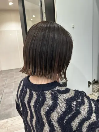 ミディアム 梅田美容室/ ウルフカットのヘアスタイル