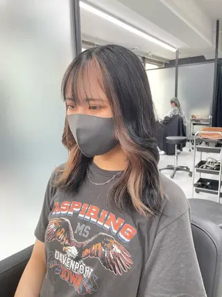 セミロング カラー wehlen_ keisukeのヘアスタイル