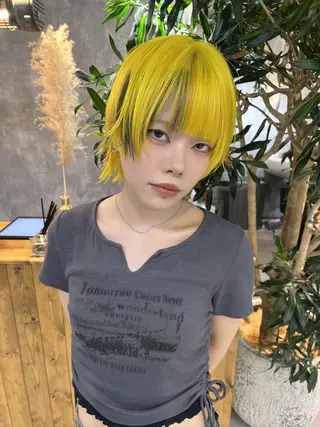 ショート 🐶カラーモデル🐶 /心斎橋/文屋 颯のヘアスタイル