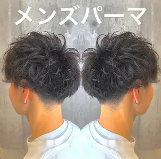 ミディアム カラー パーマ ヘアアレンジ メンズ キッズ ネイル マツエク・マツパ EnBlesS西宮 マンツーマン神道有基のヘアスタイル