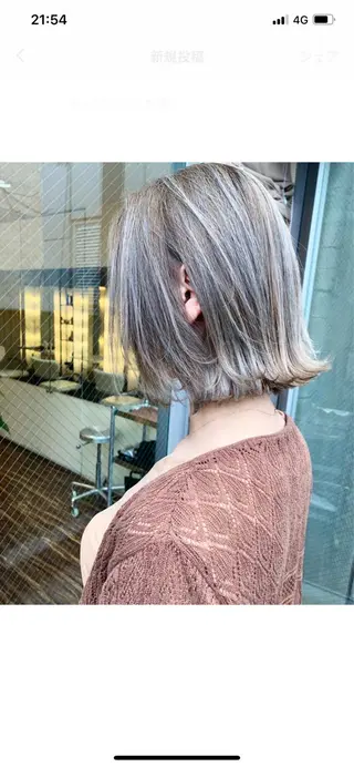 ショート カラー 髪質改善サロン 心斎橋ARCHEのヘアスタイル