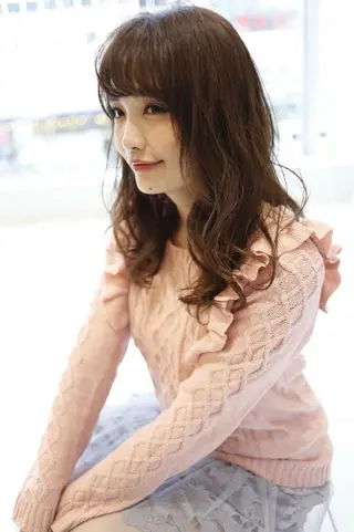 ロング 🇰🇷韓国風艶髪✨ 髪質改善 倉岡しおんのヘアスタイル