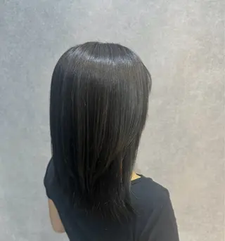 ミディアム 許田 心渚のヘアスタイル