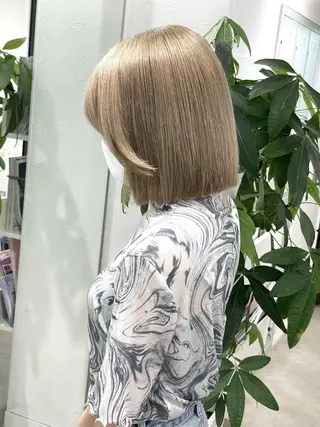 ミディアム カラー 🤍2nd🤍田所 美希のヘアスタイル