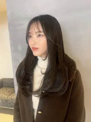 ロング AYU (ému) 伏見/髪質改善のヘアスタイル