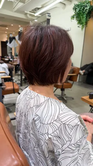 ショート 銀座似合わせショート 広瀬和輝のヘアスタイル