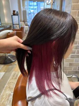 ミディアム 菊池 純香のヘアスタイル