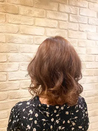 ミディアム カラー な つのヘアスタイル