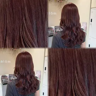 ロング suzuna/暖色 カラー💞/スパのヘアスタイル