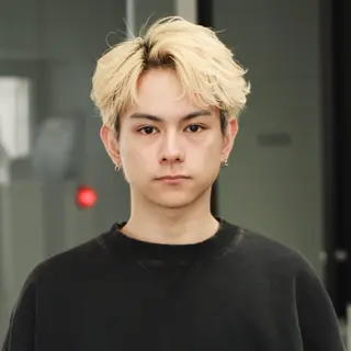 ミディアム カラー パーマ noway セナのヘアスタイル