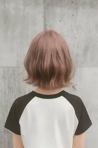 ミディアム 🎀カットカラーモ デル募集/あゆり🎀のヘアスタイル