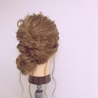 ロング ヘアアレンジ Satsuki ✂︎♡のヘアスタイル