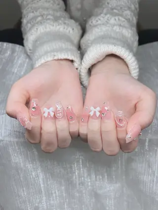 ネイル Lee Nails チップ長さだし専門店のネイルデザイン