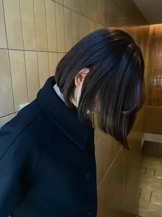 ショート カラー yumemiレイヤー ‎✴︎ 透明感カラーのヘアスタイル