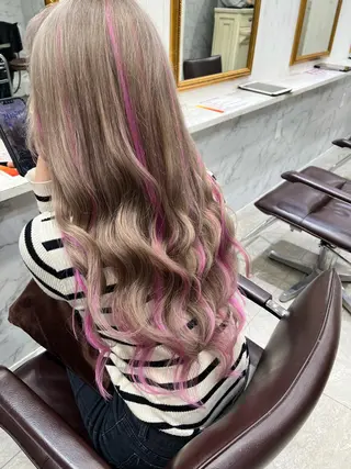 ロング カラー 心斎橋/エクステ /SEIYAのヘアスタイル