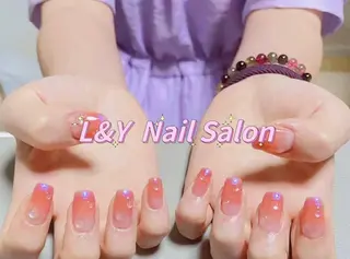 ネイル L&Y Nail🎀 思雪のネイルデザイン