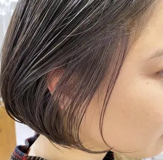 ミディアム カラー ﾒﾝｽﾞ＆ｼｮｰﾄ LEA山村真史のヘアスタイル