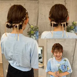 ヘアアレンジ 美髪× ヘアセット✨Araiのヘアスタイル