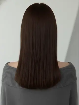 セミロング カラー 中澤 來美のヘアスタイル