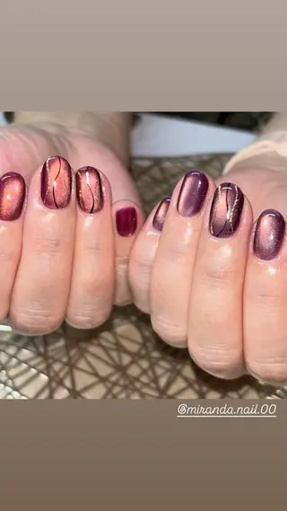 ネイル MiRanda Nail所属・MiRanda 保坂 舞のネイルデザイン