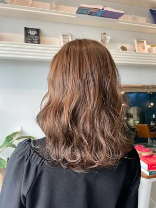 ミディアム カラー 💐パーソナルカラー /市橋加菜💐のヘアスタイル