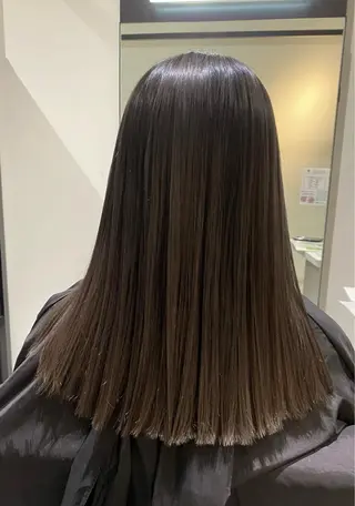 ミディアム カラー ハイトーンヘア/ 島崎　タクミのヘアスタイル